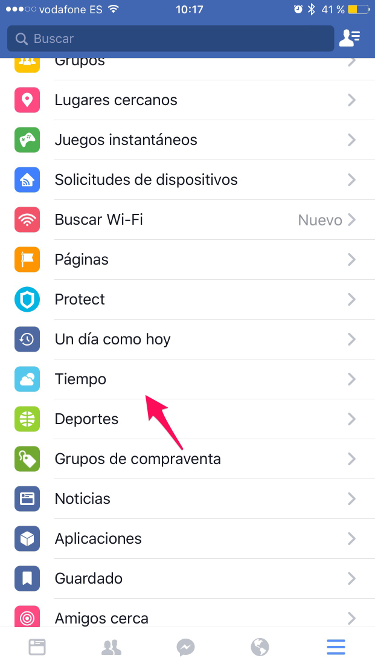 tiempo en Facebook 1