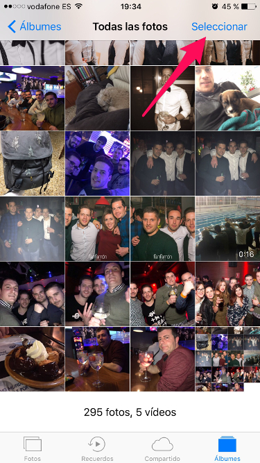 fotos del carrete del iPhone 1