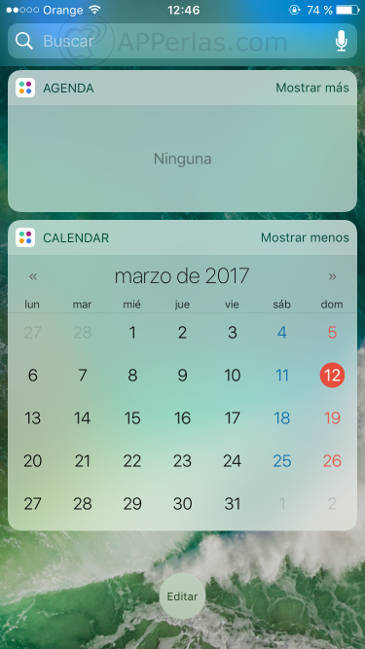 Agenda Widget+ 2
