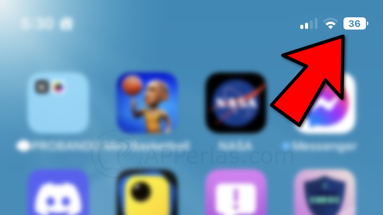 Si tu iPhone no muestra el porcentaje de batería en pantalla