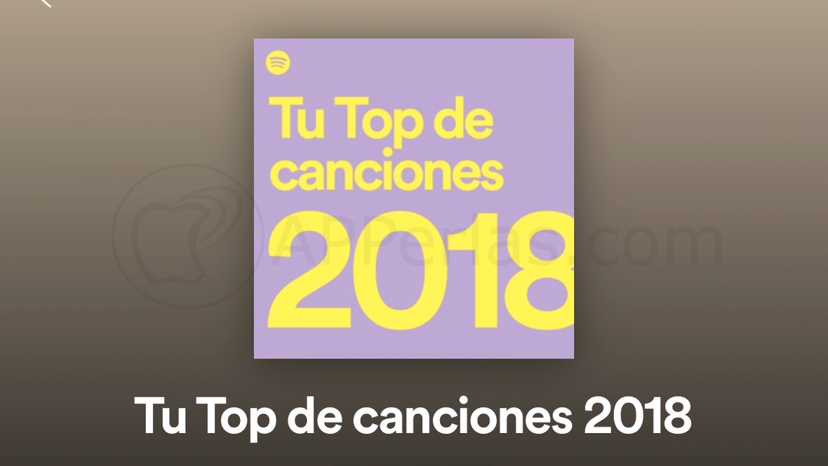 Spotify lanza la lista canciones más escuchadas por ti, durante 2018