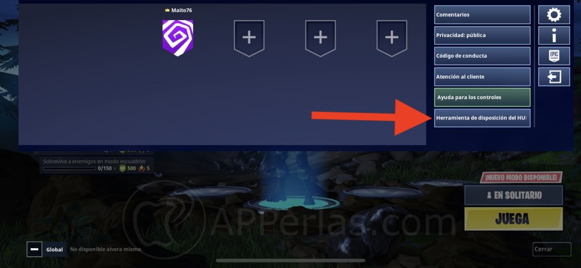 Como Cambiar Los Controles En Fortnite Para Iphone - configuracion fortnite