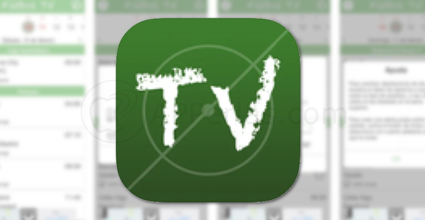 Futbol TV, la app que te dice en que canal de TV juega tu equipo favorito Futbol TV, la app que te dice en que canal de TV juega tu equipo favorito