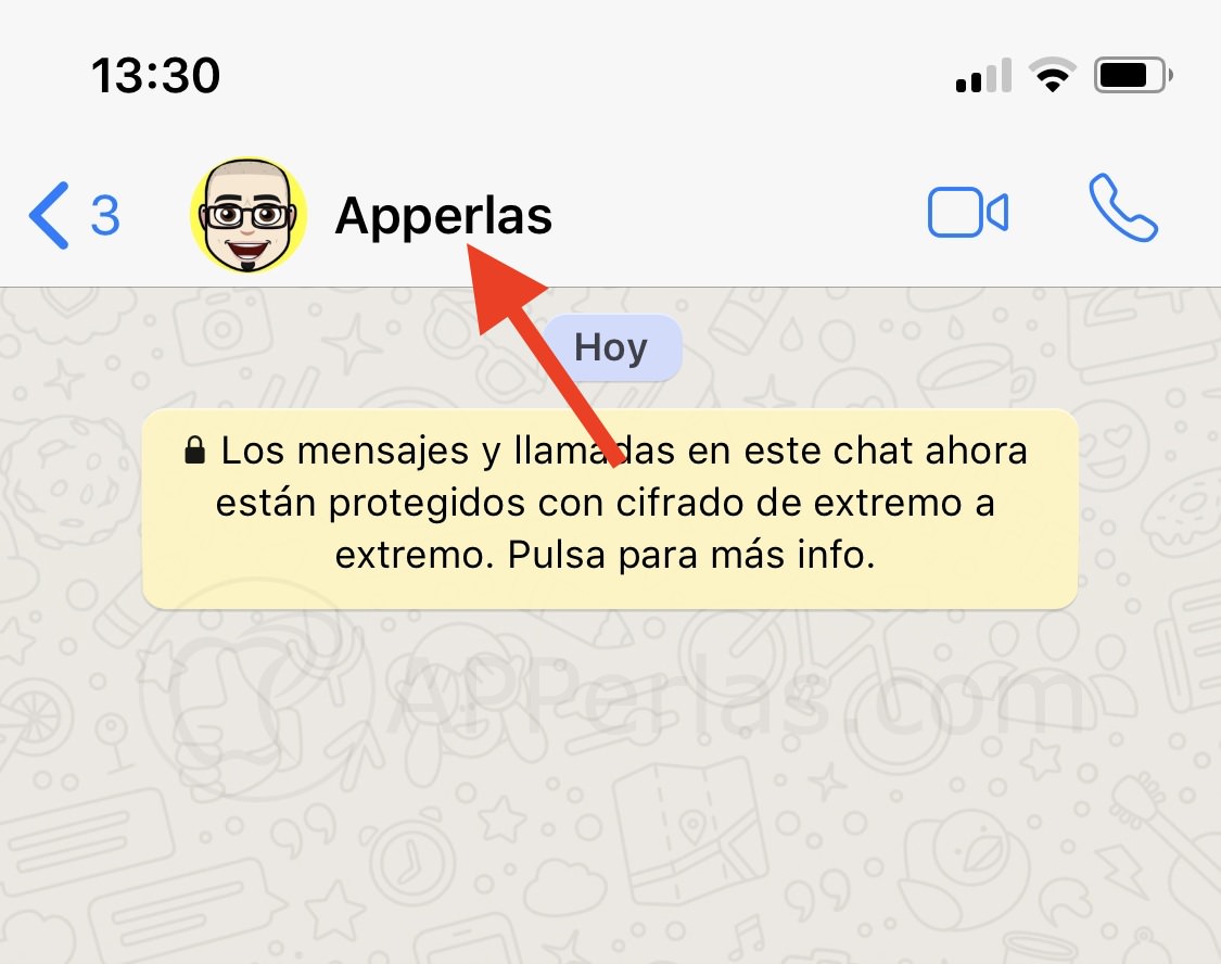 Pincha en el nombre de la persona a bloquear Pincha en el nombre de la persona a bloquear