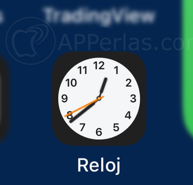 App reloj de iOS