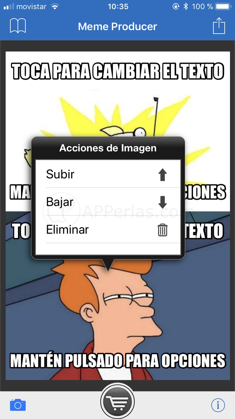 Elimina, sube, baja... imágenes Elimina, sube, baja... imágenes