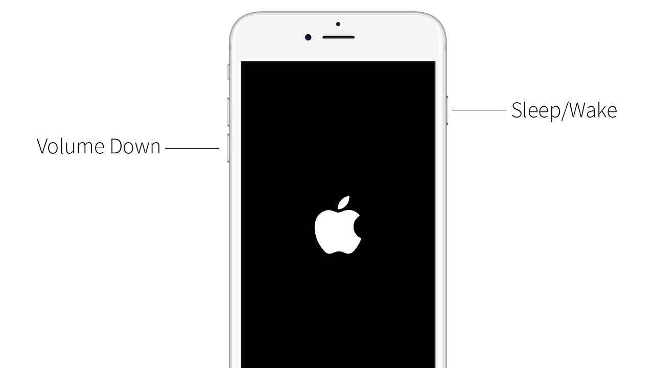 Hard reset en iPhone 7
