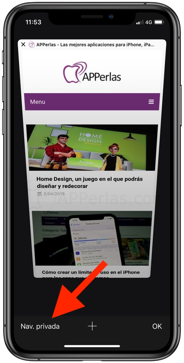 Nav. privada Nav. privada
