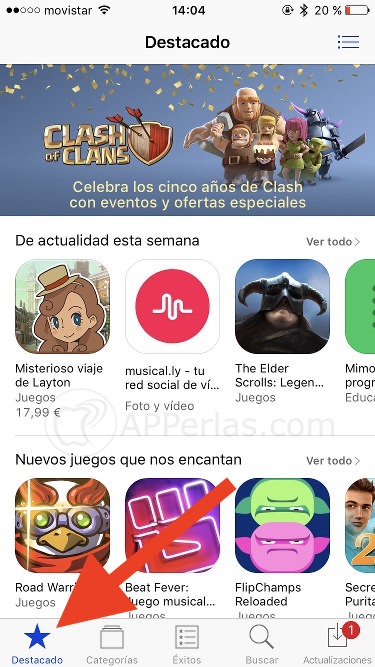 Cómo descargar un promocode en la App Store
