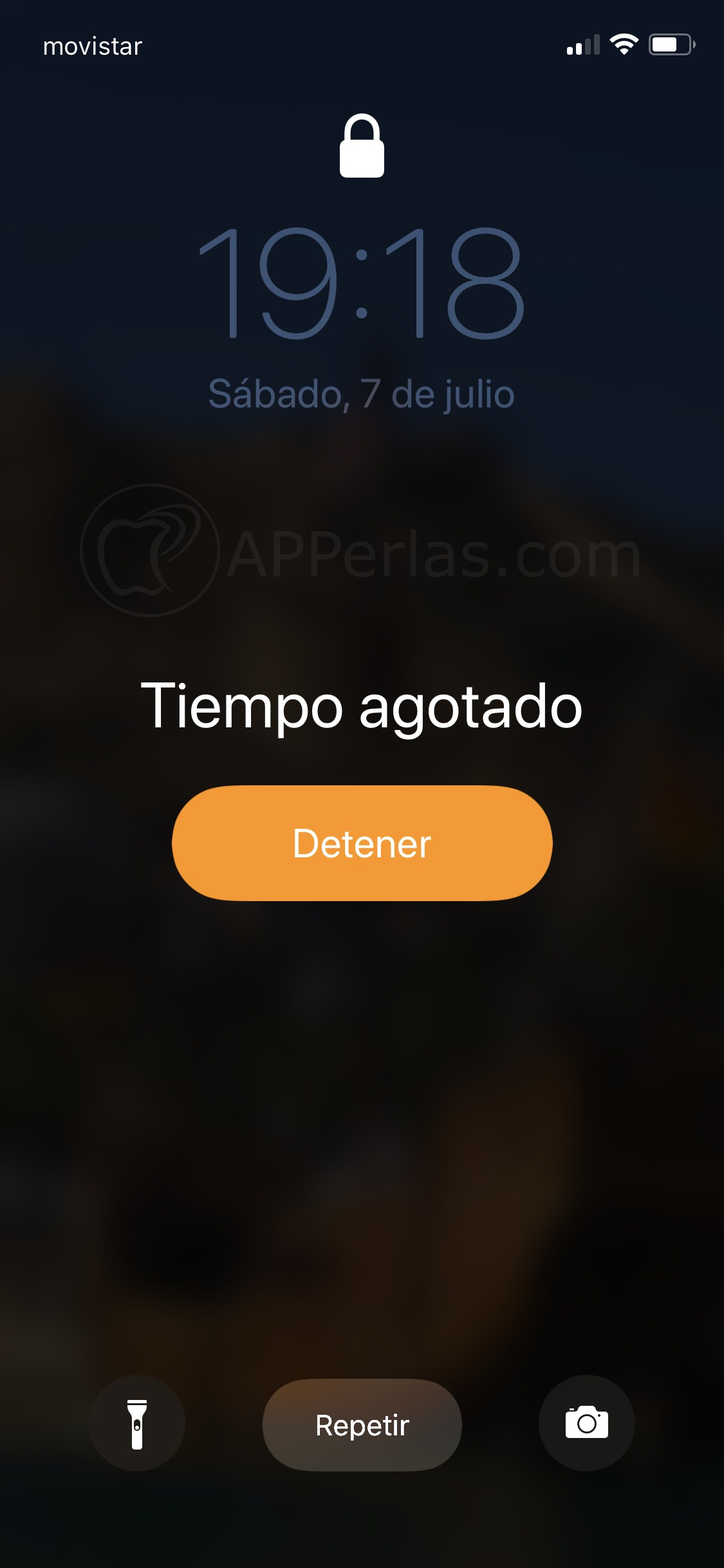 Detener o repetir la cuenta atrás Detener o repetir la cuenta atrás