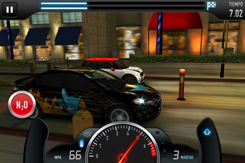 CSR Racing buen juego de coches para iOS