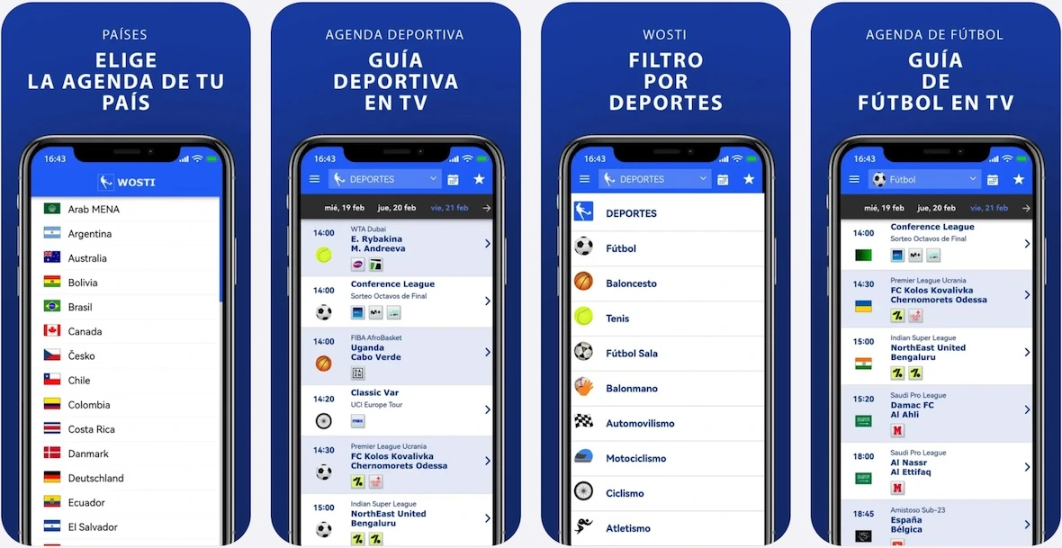WOSTI en iPhone