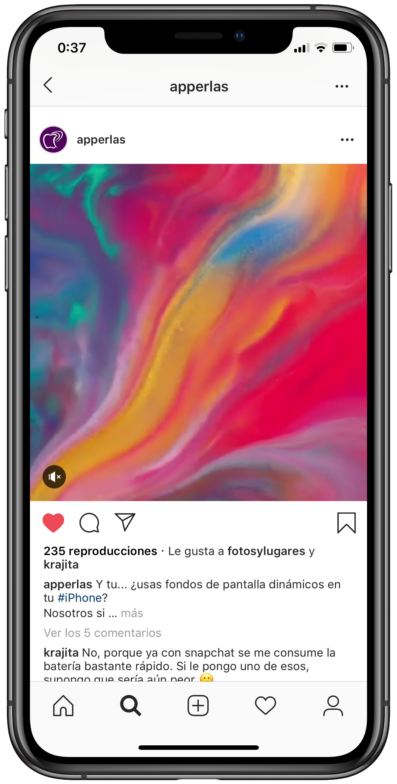 Vídeos con sonido en IG Vídeos con sonido en IG