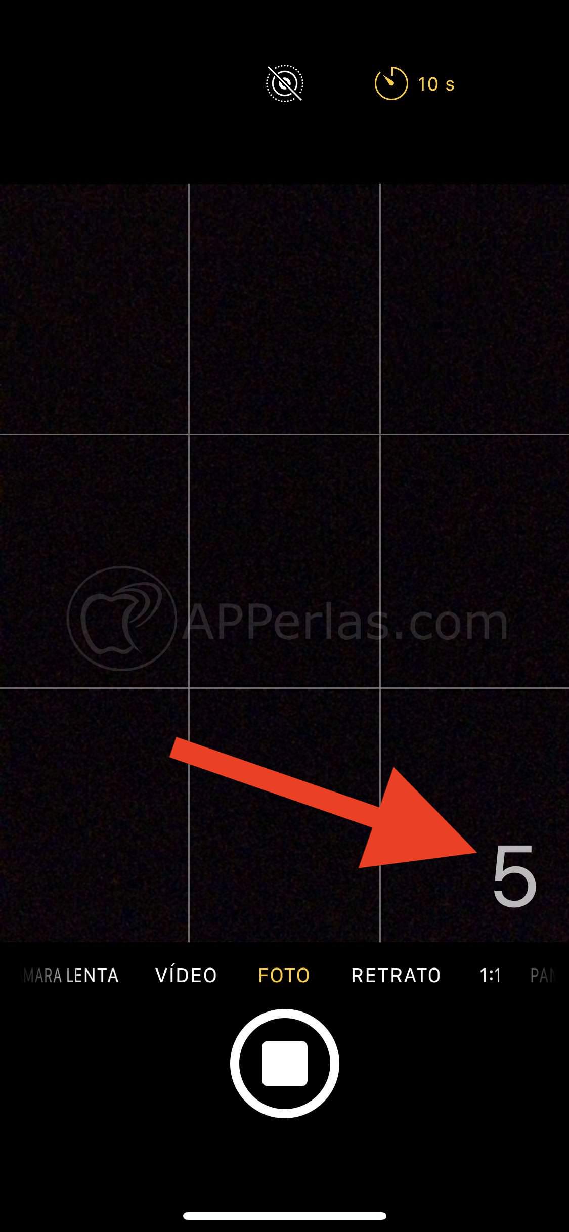 Cuenta atrás del temporizador del iPhone Cuenta atrás del temporizador del iPhone
