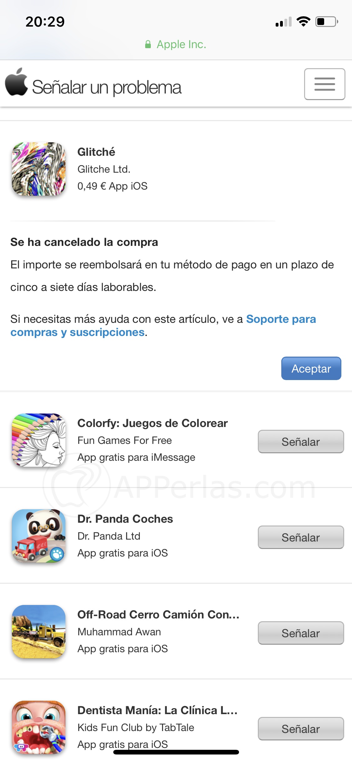 La devolución del dinero será de 5-7 días La devolución del dinero será de 5-7 días