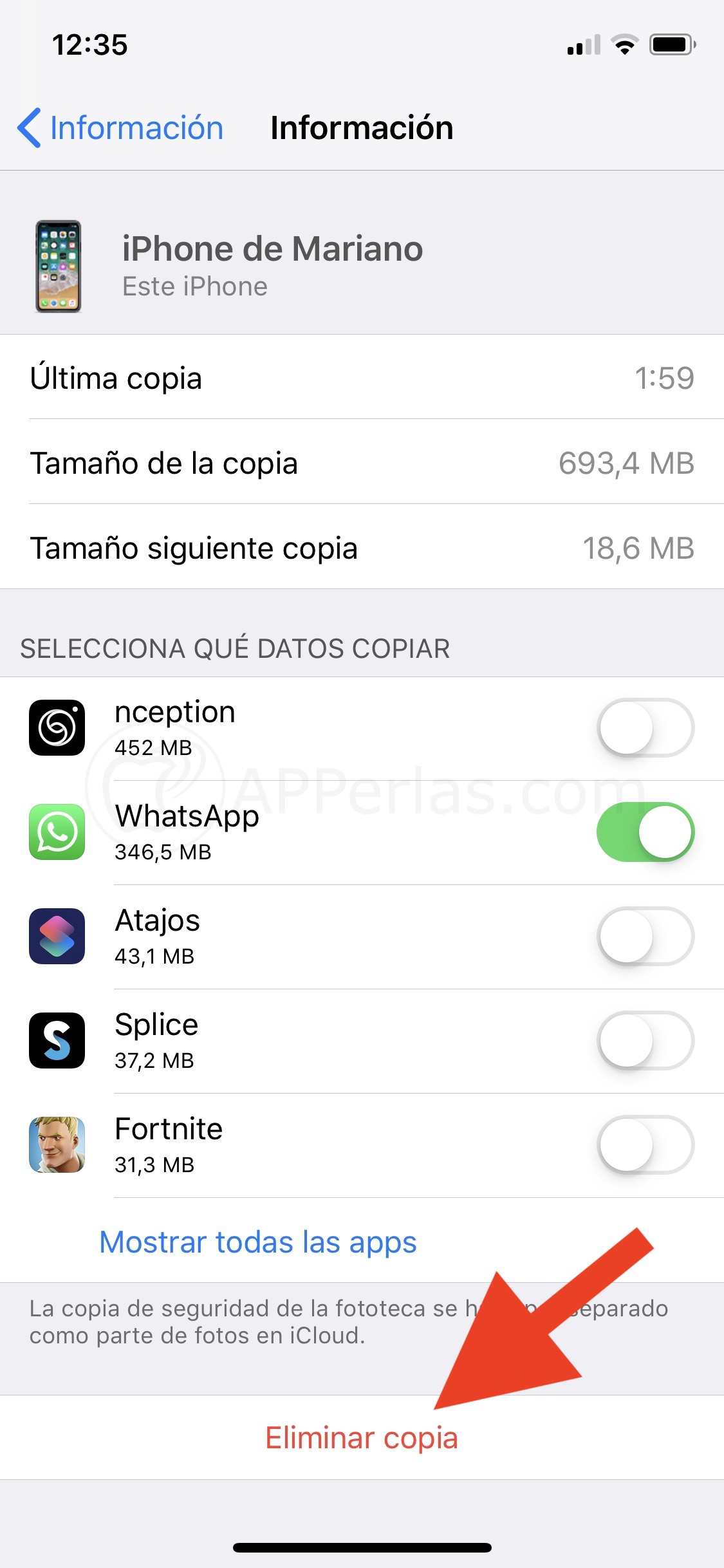 Así liberamos espacio en iCloud Así liberamos espacio en iCloud