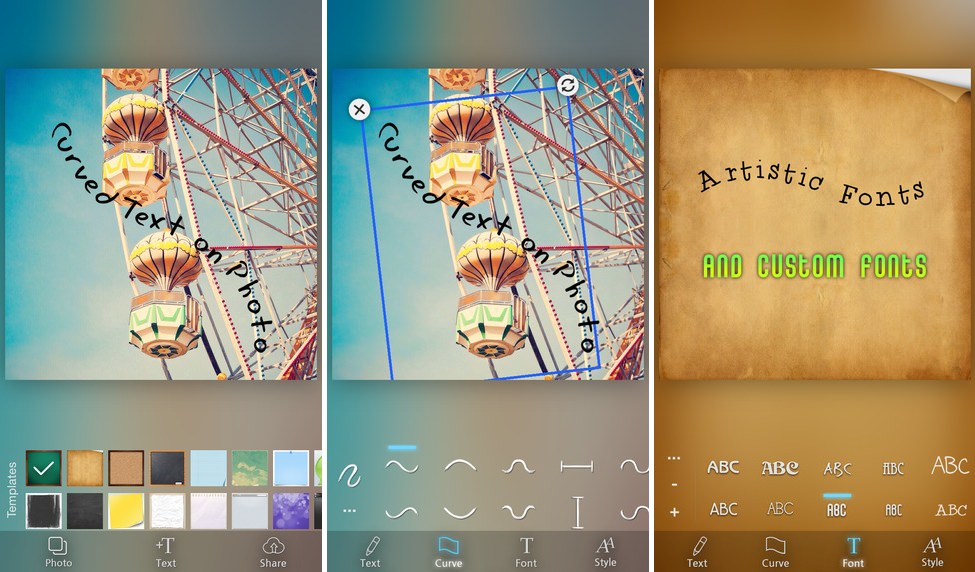 App Curved Text App Curved Text