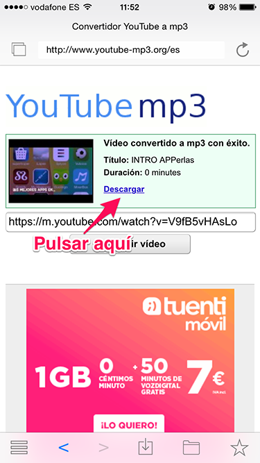 descargar el audio audio de los vídeos 2