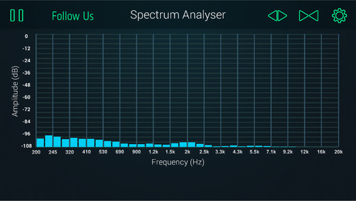 APP SPECTRUM ANALYZER APP SPECTRUM ANALYZER