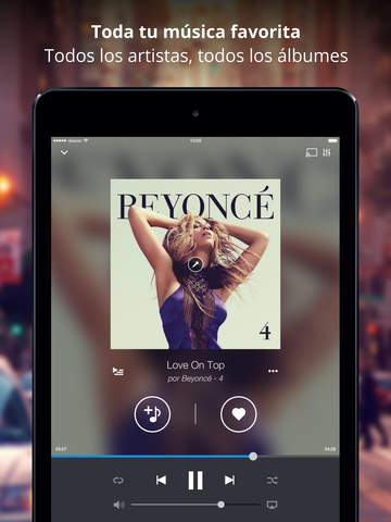 música en iPhone, iPad y iPod TOUCH