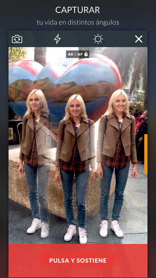 Fyuse app para rotar imágenes