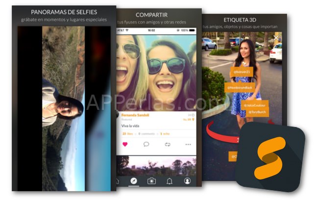 Fyuse nos permite rotar imágenes