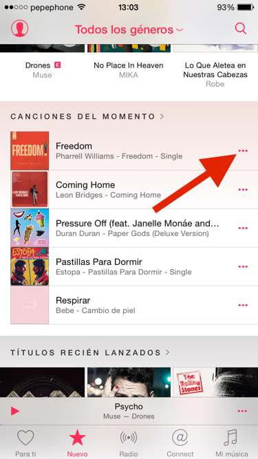 Descargar canciones de apple music