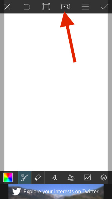 Grabar un vídeo en iPhone