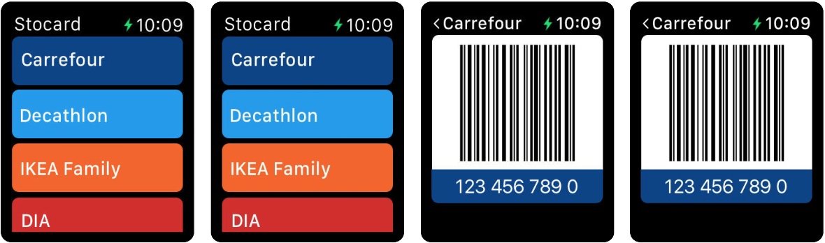 Stocard en Apple Watch Stocard en Apple Watch