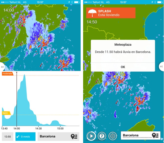 Interfaz Alarma de lluvia pro Interfaz Alarma de lluvia pro