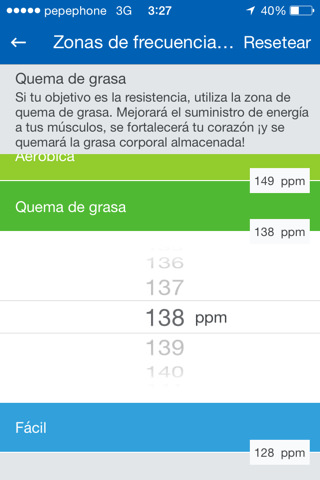 Información sobre la frecuencia cardíaca Información sobre la frecuencia cardíaca