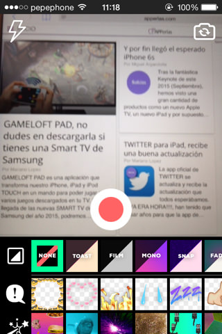 Giphy Cam app para crear gif Giphy Cam app para crear gif