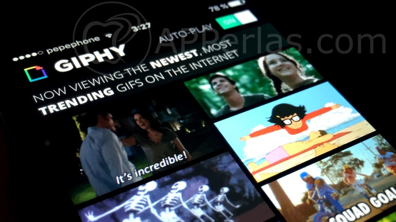 App GIPHY para iOS App GIPHY para iOS