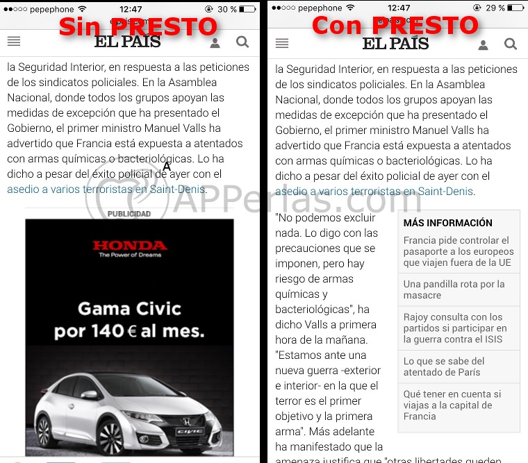 Presto bloqueador de publicidad web Presto bloqueador de publicidad web
