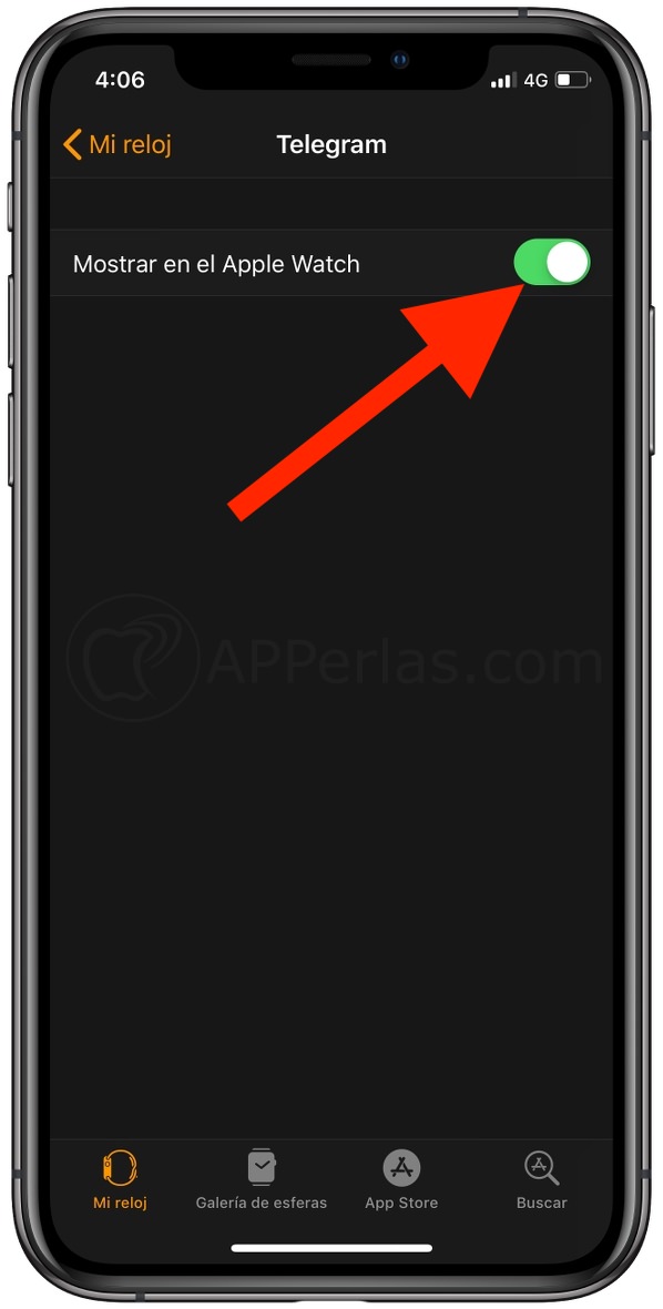 Borra apps del Watch desde el iPhone Borra apps del Watch desde el iPhone