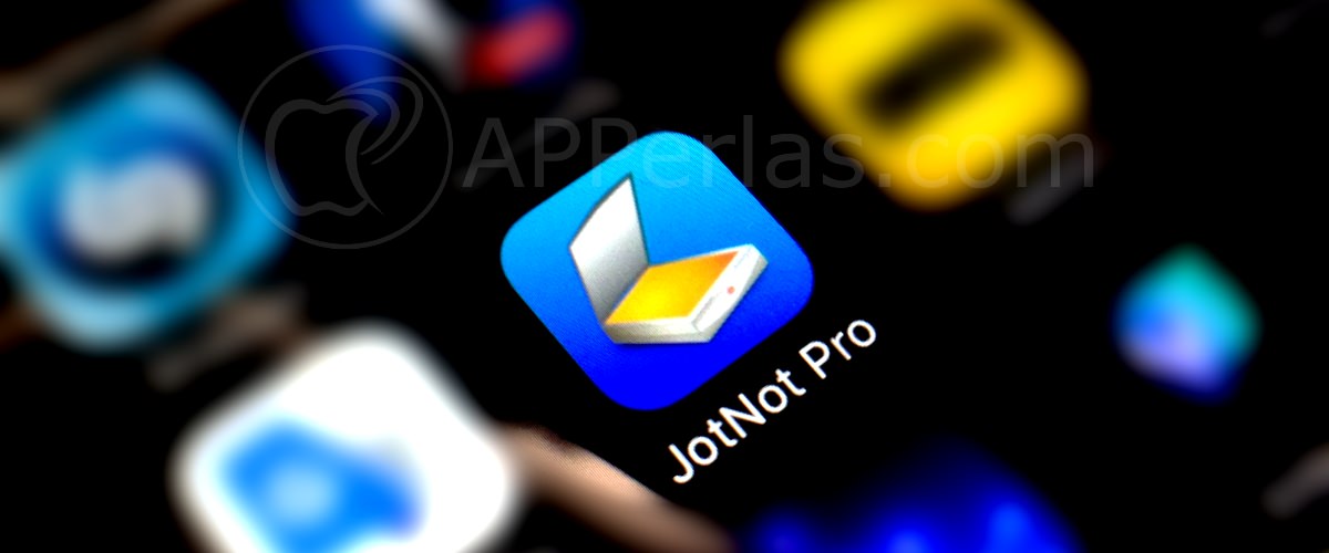 Jotnot scanner app escáner iOS