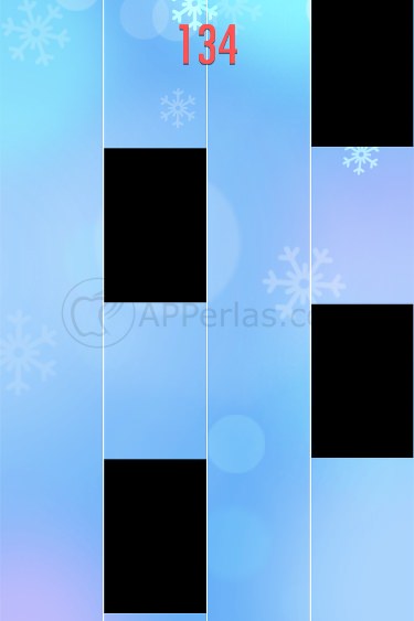 Piano tiles 2 interfaz