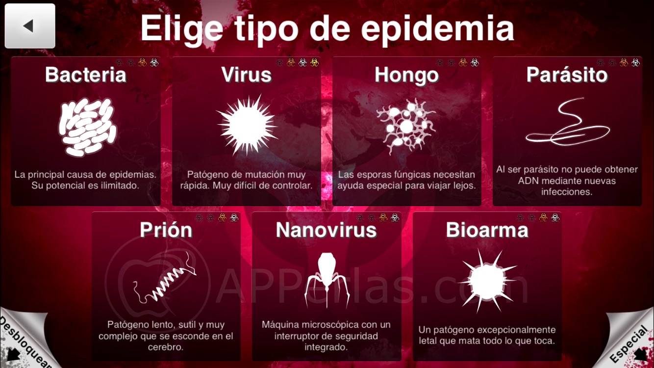 Captura del juego de la pandemia Captura del juego de la pandemia