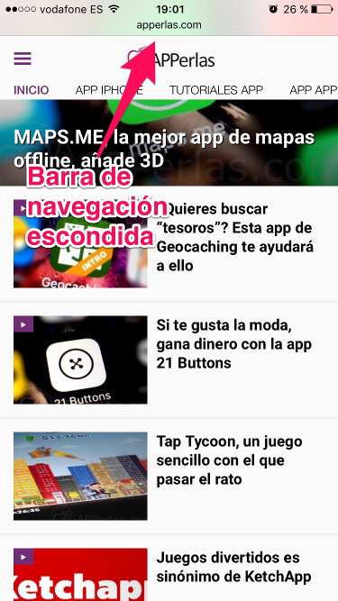 barra de navegación 1