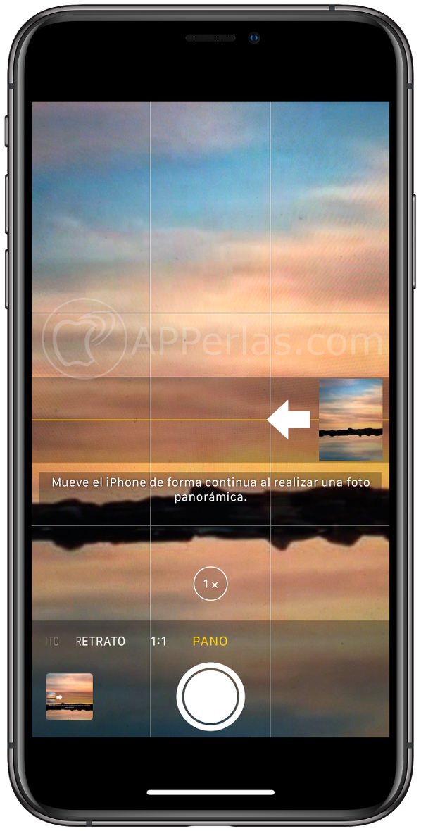 Foto panorámica de derecha a izquierda Foto panorámica de derecha a izquierda