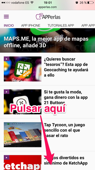 barra de navegación 2