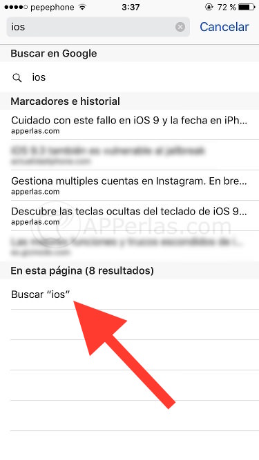 Buscar una palabra Buscar una palabra
