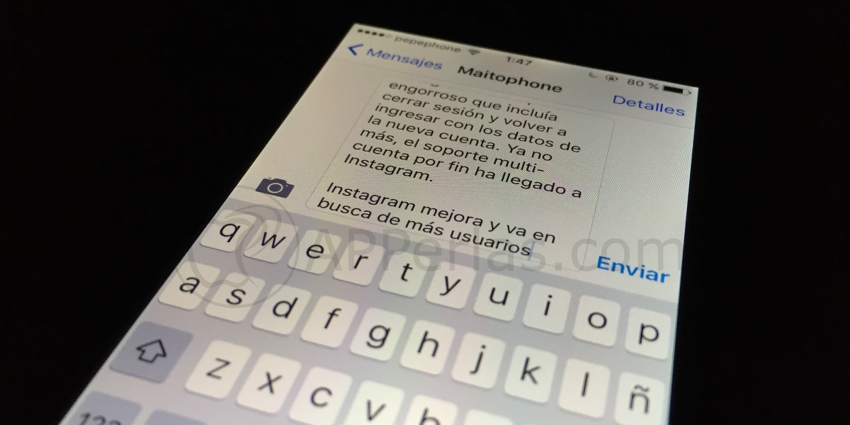 Eliminar texto de mensajes Eliminar texto