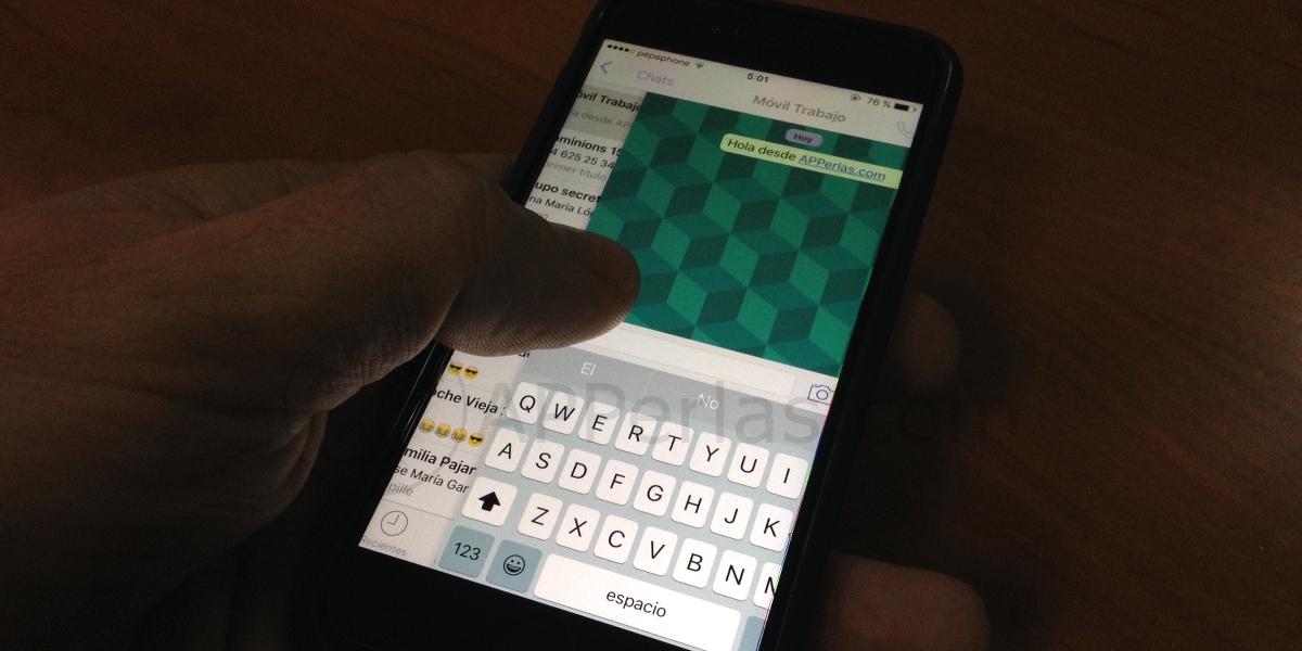 Gesto táctil iOS