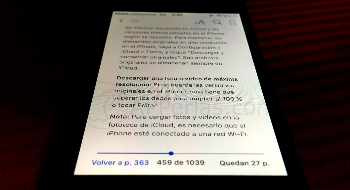 Manual de iPhone y iPad Manual de iPhone y iPad