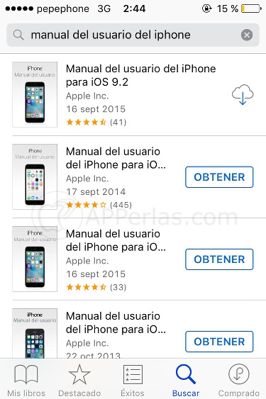 Manual de iPhone, iPad y iPod TOUCH Manual de iPhone, iPad y iPod TOUCH