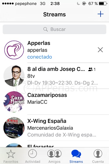 Chat público en app Shootr Chat público en app Shootr