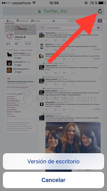 Activar nuevo Timeline iPhone iPad Activar nuevo Timeline iPhone iPad