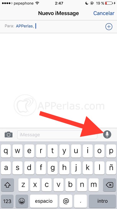 Enviar mensajes de voz Enviar mensajes de voz