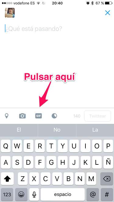 Icono GIF GIF en Twitter 1